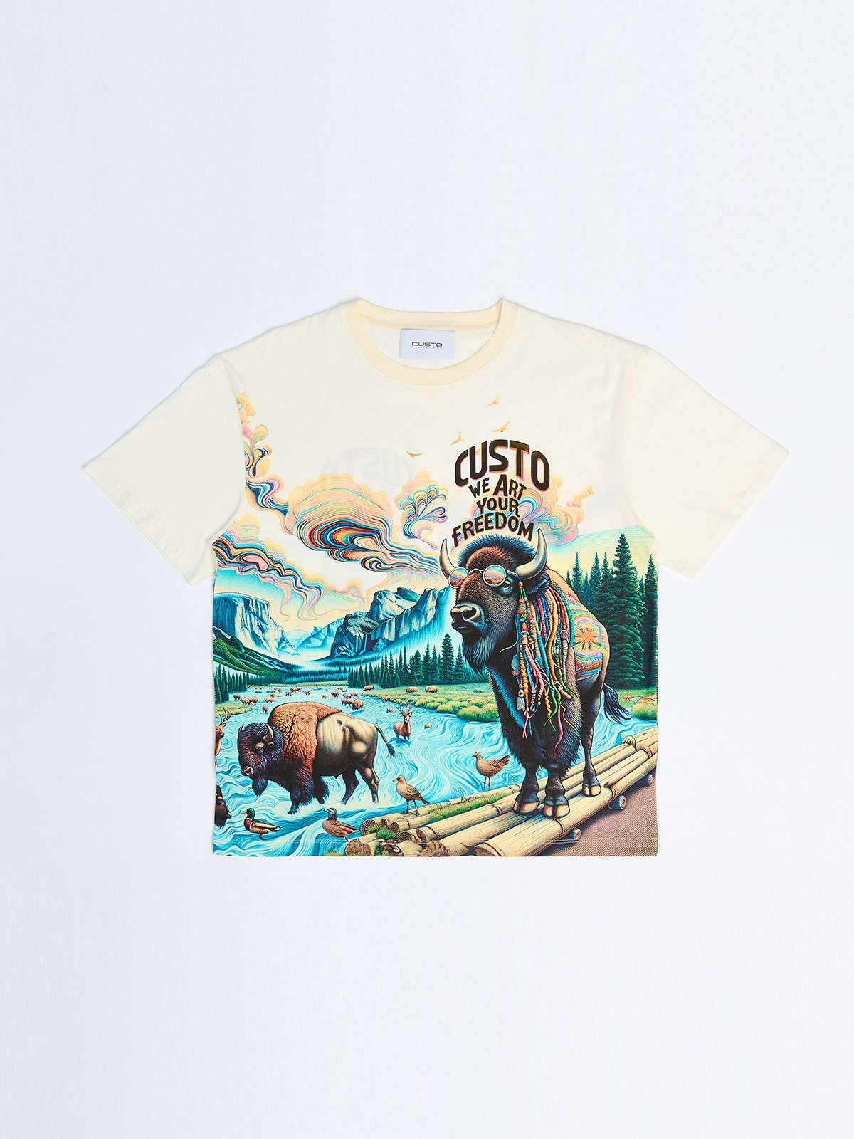 RING BOHEMIAN BUFFALO 1 - Men's T-shirt | Custo Barcelona
