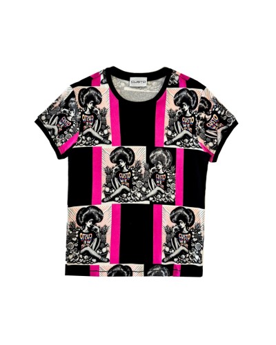 T-SHIRT FROM VEGAN POP 6843 ALLOVER | Custo Barcelona