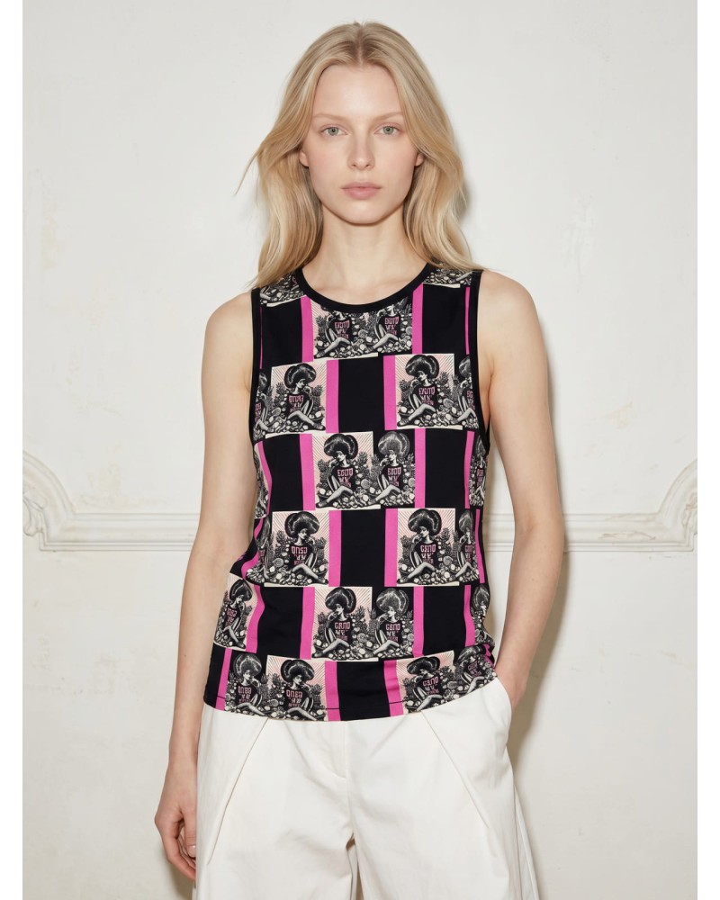 T-SHIRT CLASS VEGAN POP 6843 ALLOVER | Custo Barcelona