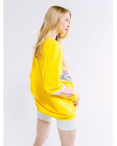 Bas Hood Yellow - Time Capsule 3 | Custo Barcelona