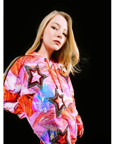 Bas Hood Tropical | Women's Sweatshirt | Custo Barcelona