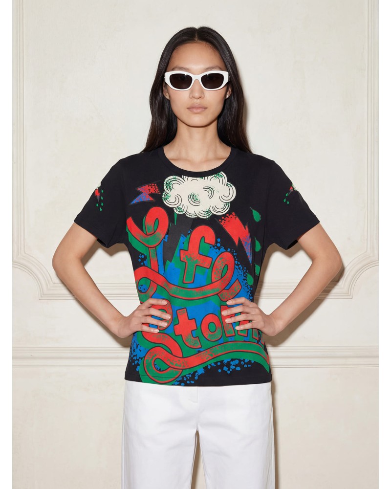 TEE LIFE STORM BLACK | Custo Barcelona