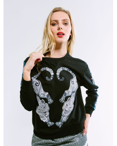 SWEATSHIRT BAS BLACK | Custo Barcelona