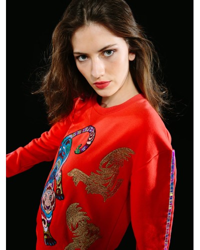 SWEATSHIRT BAS CORAL | Custo Barcelona