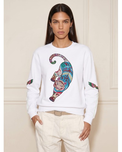 SWEATSHIRT BAS WHITE | Custo Barcelona