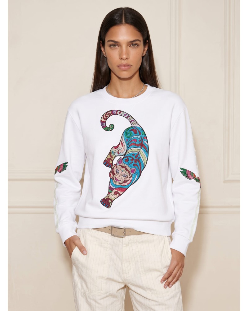 SWEATSHIRT BAS WHITE | Custo Barcelona