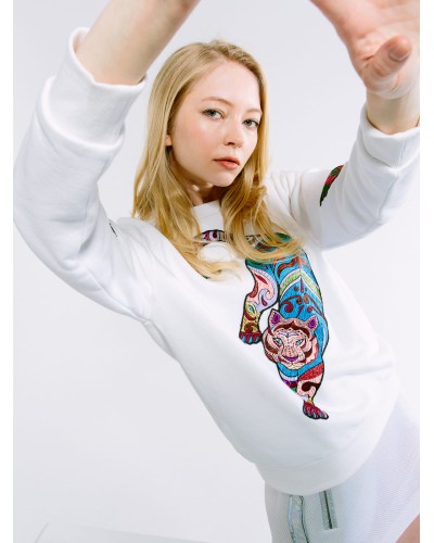 SWEATSHIRT BAS WHITE | Custo Barcelona