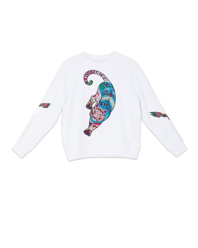 SWEATSHIRT BAS WHITE | Custo Barcelona