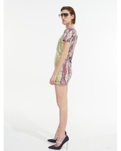 DRESS ILU GREEN | Custo Barcelona