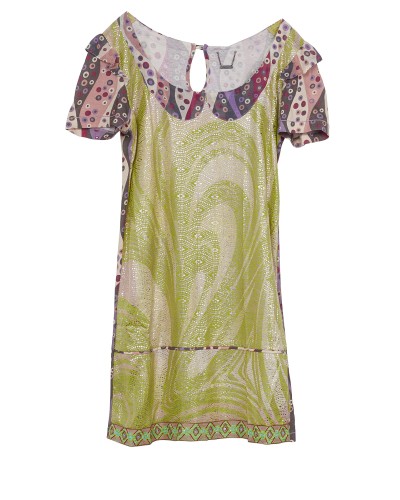 DRESS ILU GREEN | Custo Barcelona