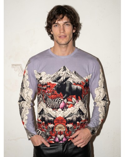 T-Shirt Alpha Bohemian Buffalo 10834 | Custo Barcelona