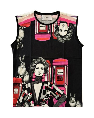 T-Shirt Avril London Calling 13795 | Custo Barcelona