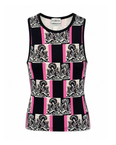 T-SHIRT CLASS VEGAN POP 6843 ALLOVER | Custo Barcelona