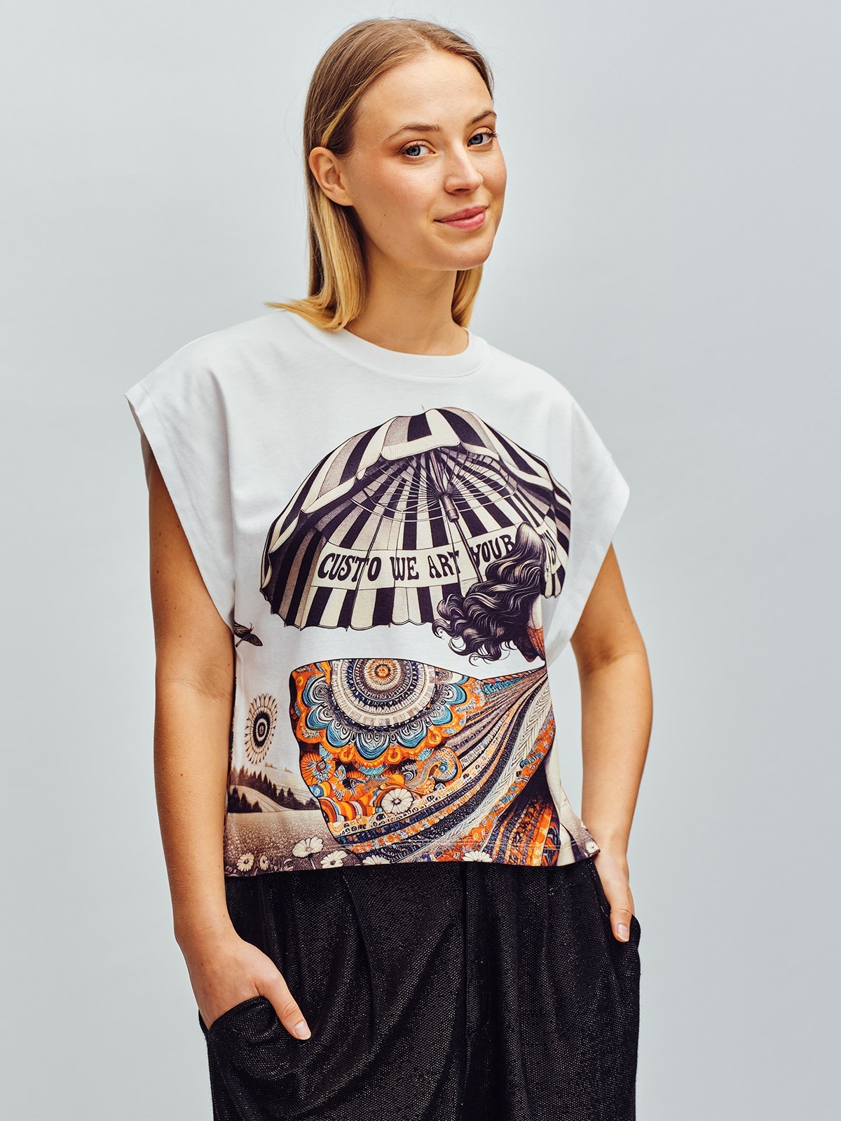 Doce Art Your Tan | Short Sleeve | Custo Barcelona