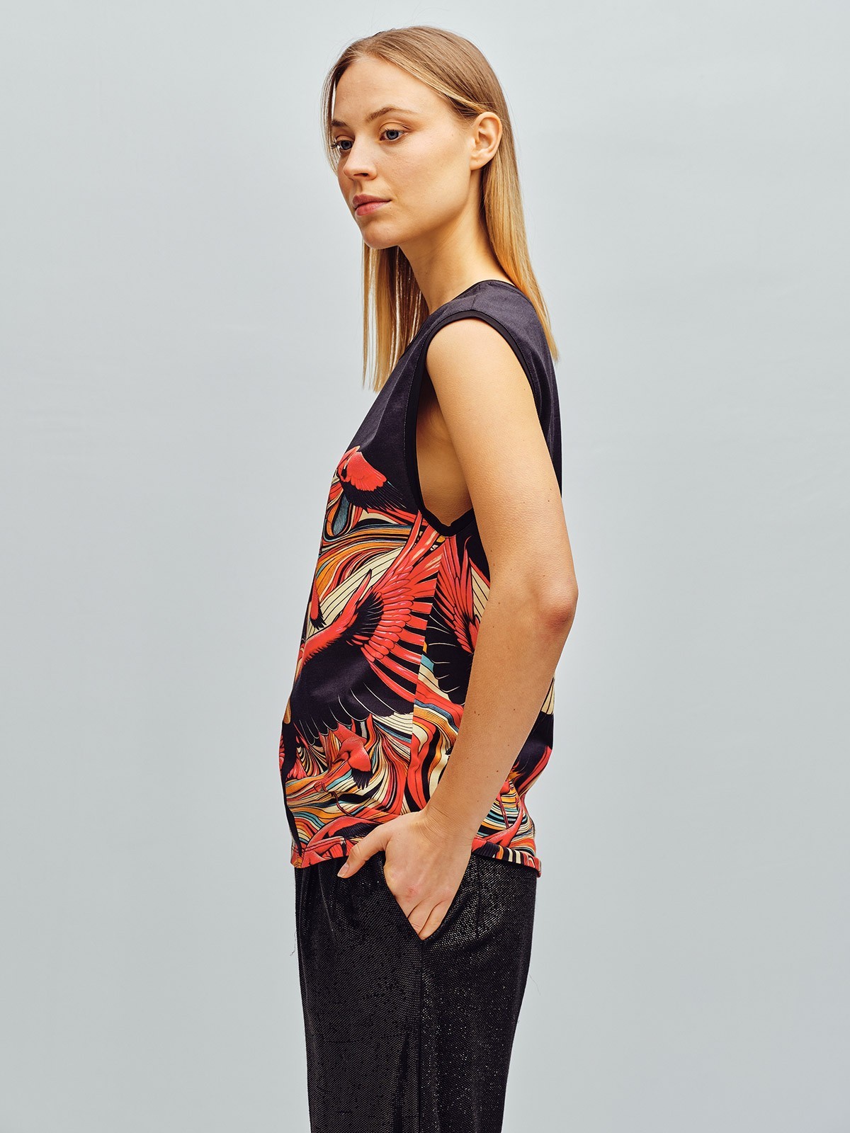 Avril Flamingo Airways 8809 | Short Sleeve | Custo Barcelona