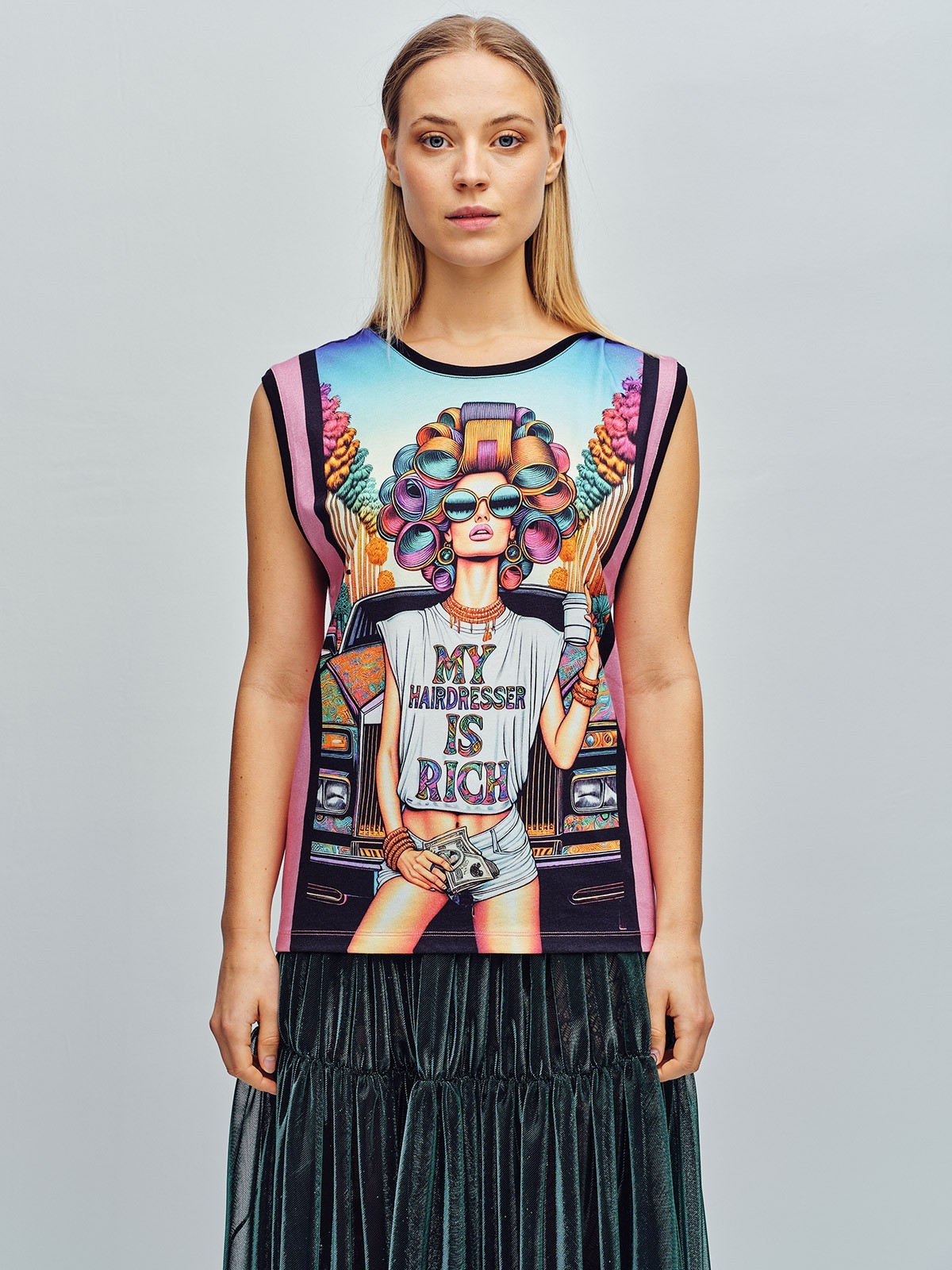 Avril Rich an Rolls | Short Sleeve | Custo Barcelona