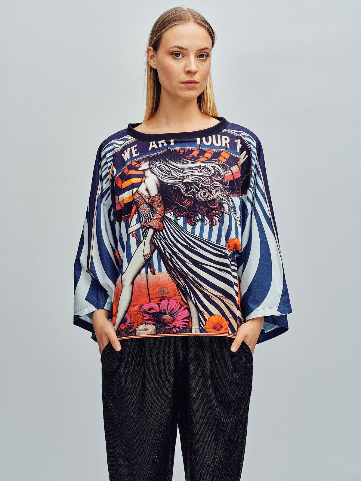 Kate Art Your Tan | Women's Sweatshirt | Custo Barcelona