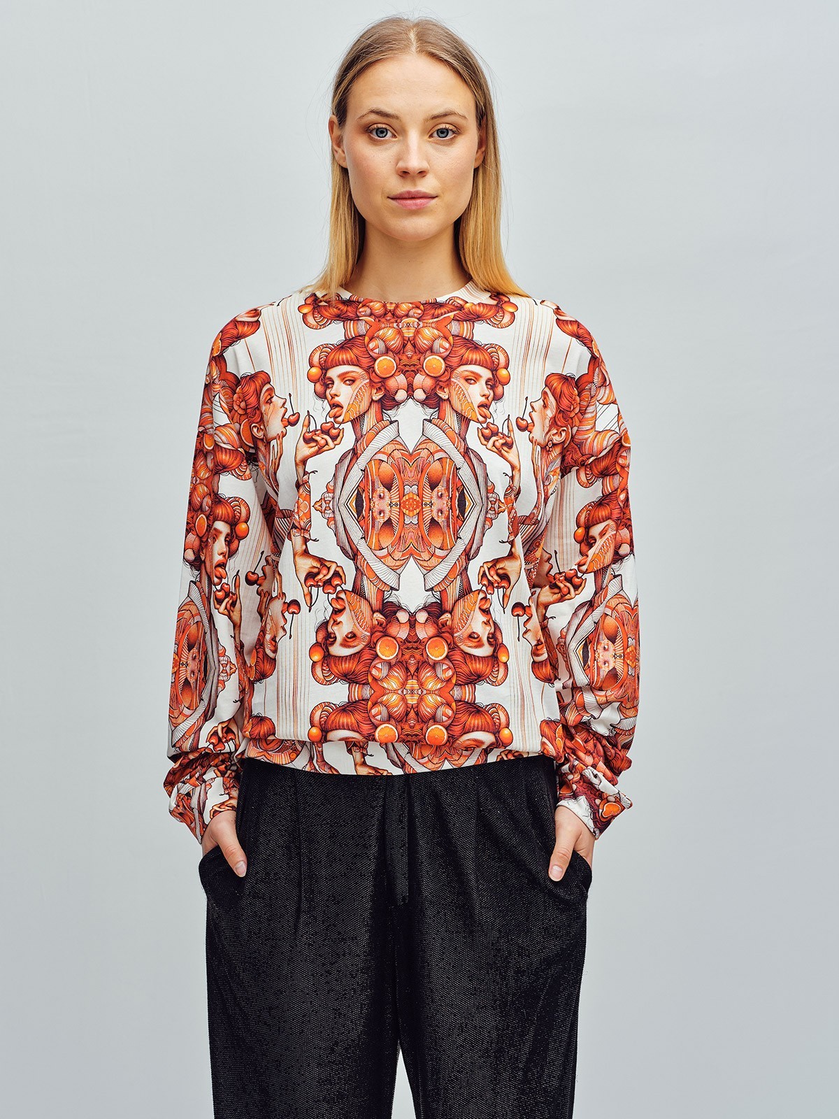 Sol Pop Art Plant 6752 | Short Sleeve | Custo Barcelona