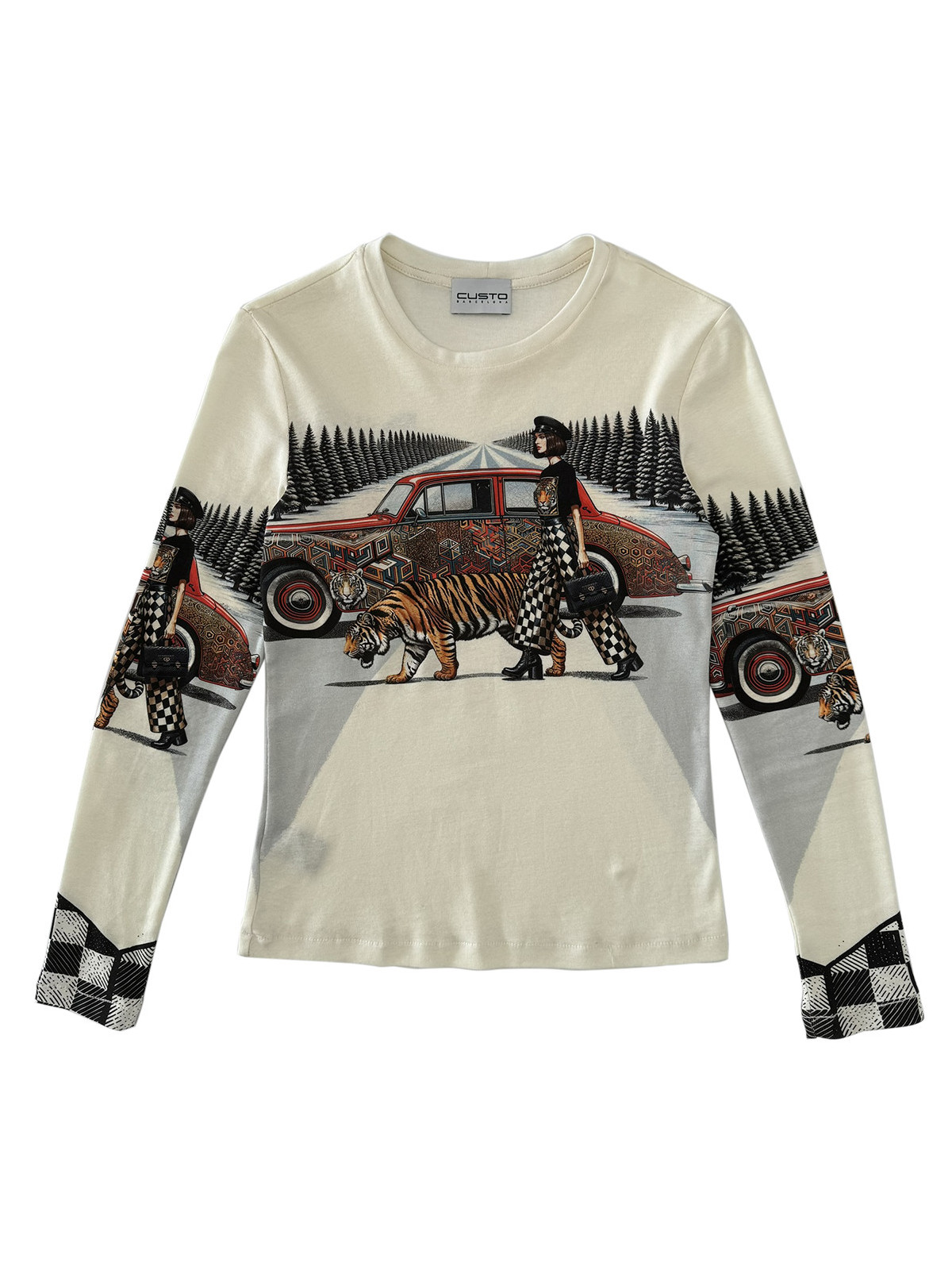 Juliet North Fiord | Women's T-Shirt | Custo Barcelona