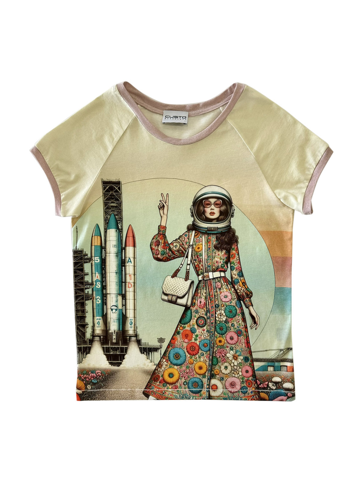 Lea Far Beyond | Short Sleeve | Custo Barcelona