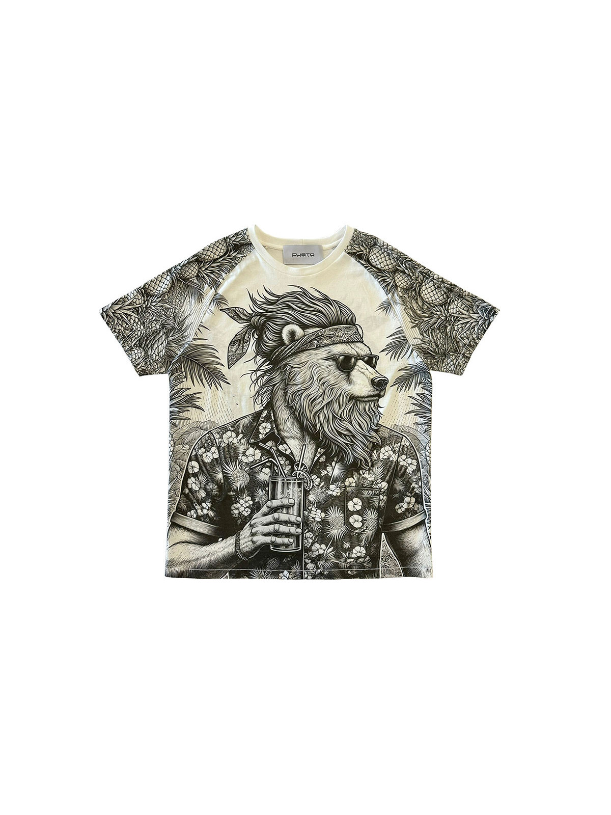 RAN BEARS ACTION 13404 - Men's T-shirt | Custo Barcelona