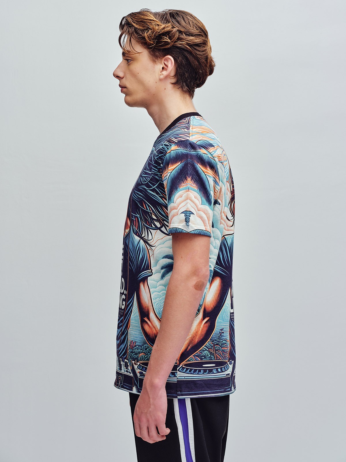 Basic Sound Art Man - Men’s T-Shirt | Custo Barcelona