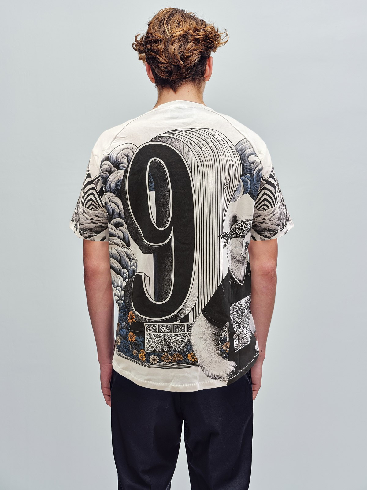 RAN SKI BEAR 16724 - Men’s T-Shirt | Custo Barcelona