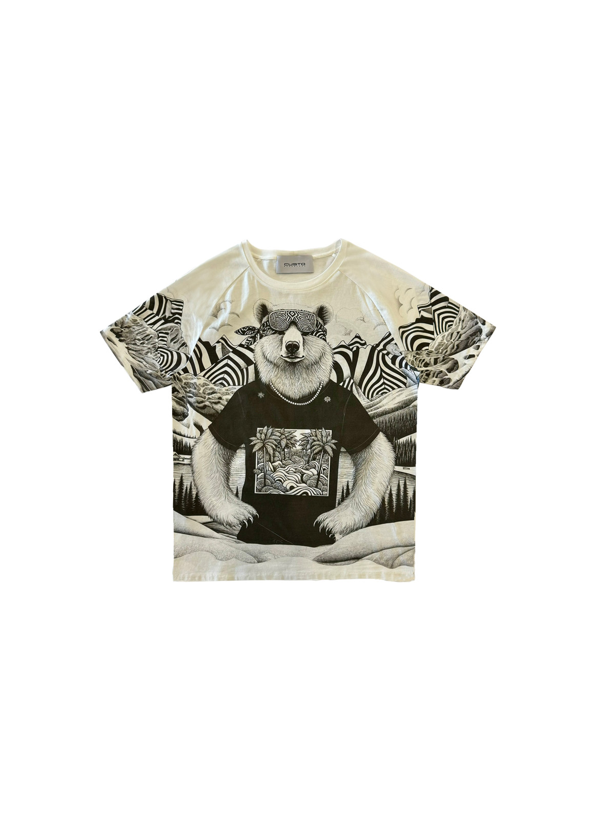 RAN SKI BEAR 16724 - Men’s T-Shirt | Custo Barcelona