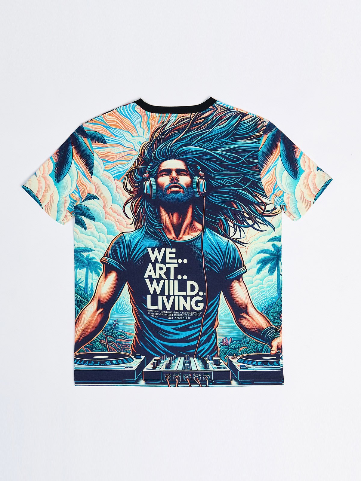 Basic Sound Art Man - Men’s T-Shirt | Custo Barcelona