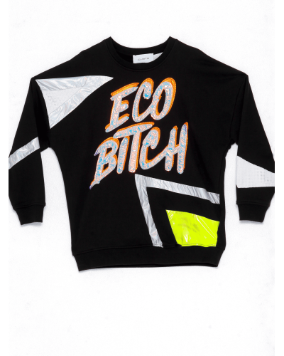 NY Bas White Black | Women's Sweatshirt | Custo Barcelona