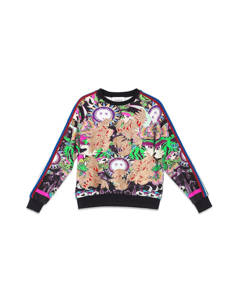 Basy Tiger | Women's Sweatshirt | Custo Barcelona