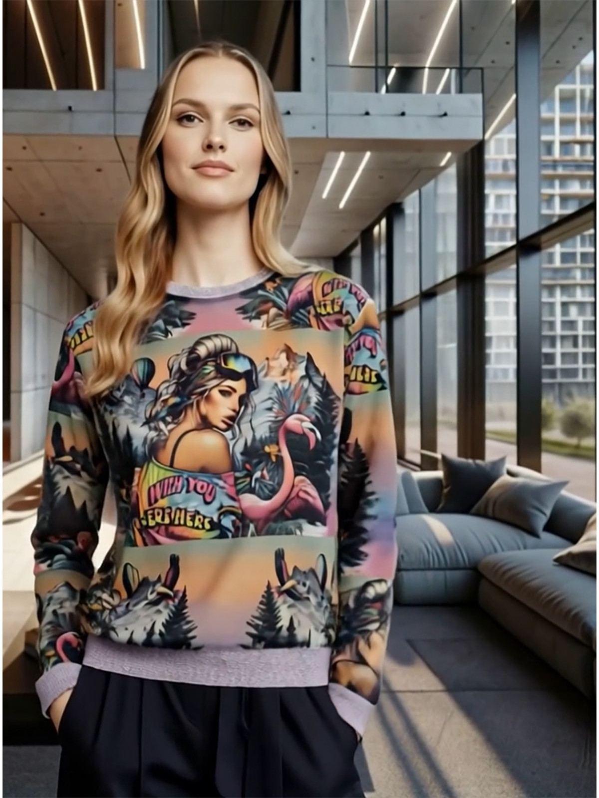 BAS ANIMAL ART ALLOVER