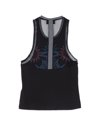 Pixie Black | Sleeveless T-Shirt | Custo Barcelona