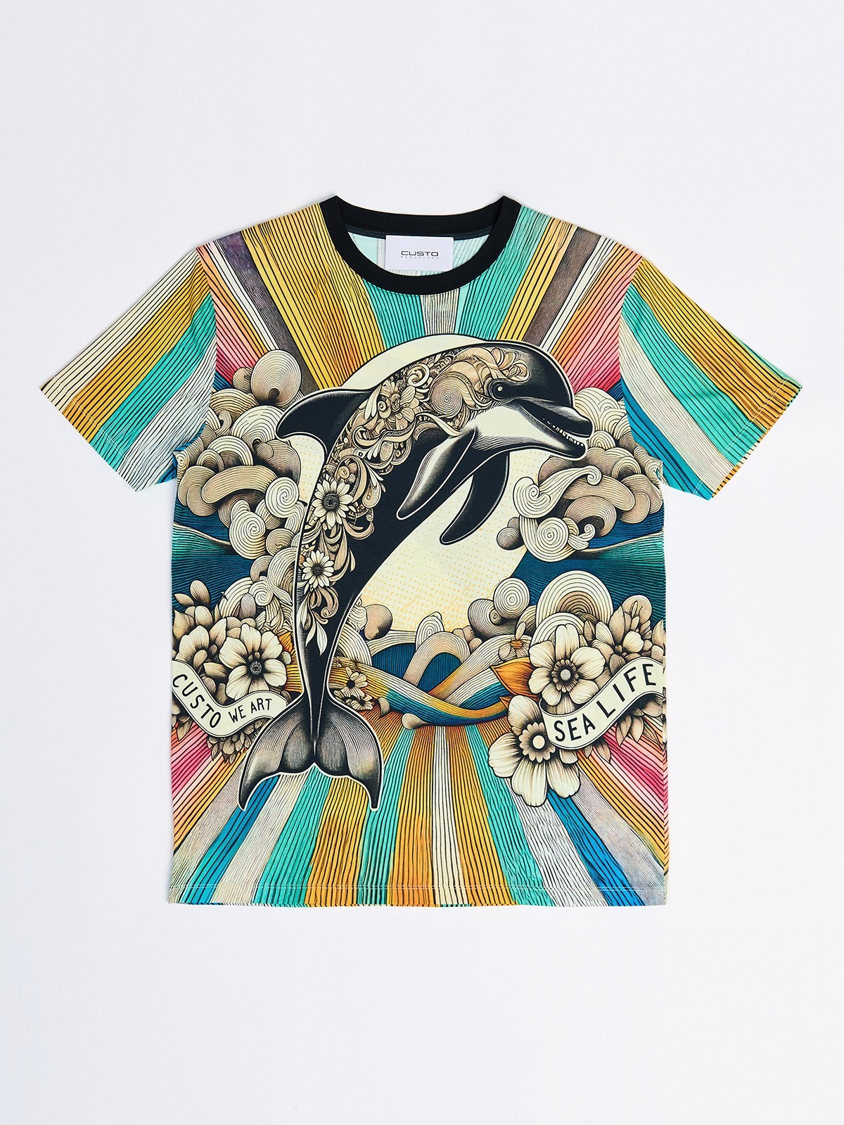 Basic Sealife 9150 - Men's T-shirt | Custo Barcelona