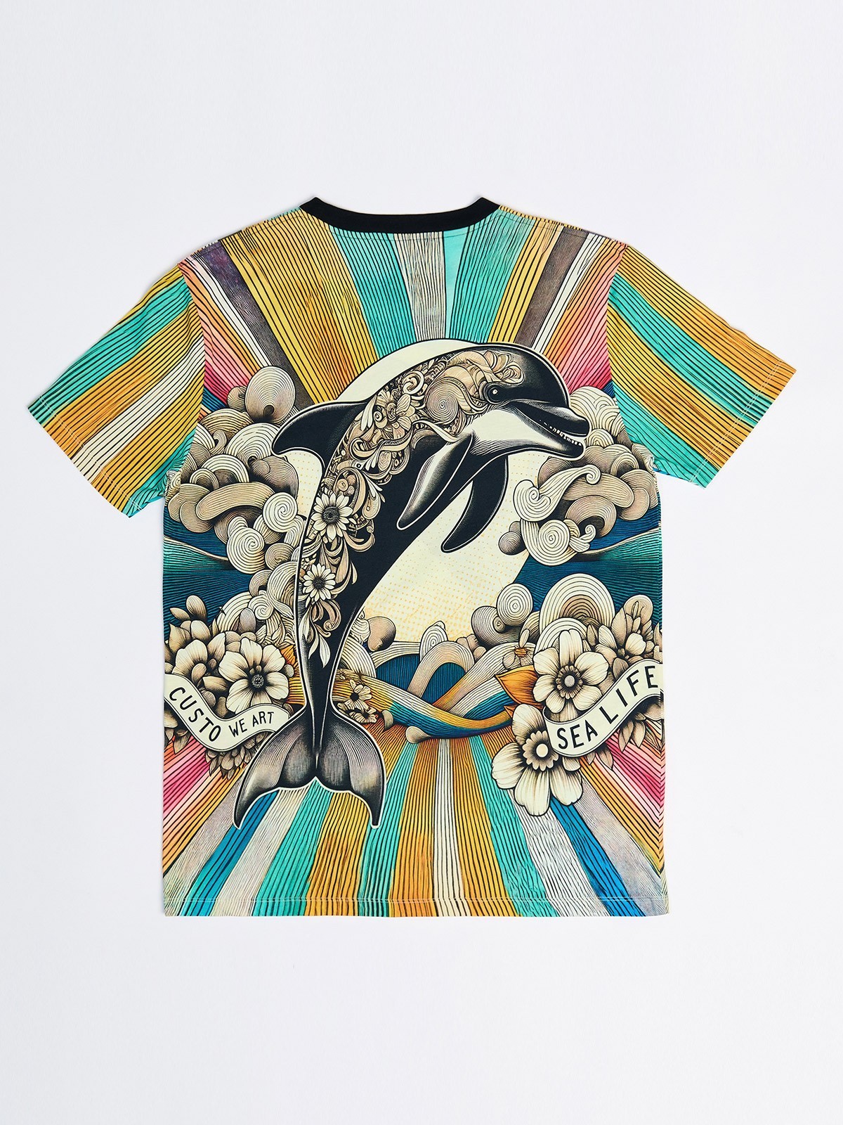 Basic Sealife 9150 - Men's T-shirt | Custo Barcelona
