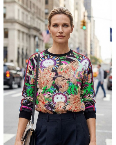 Basy Tiger | Women's Sweatshirt | Custo Barcelona