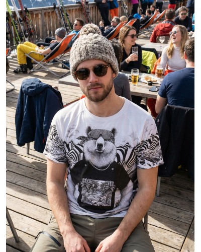 RAN SKI BEAR 16724 - Men’s T-Shirt | Custo Barcelona