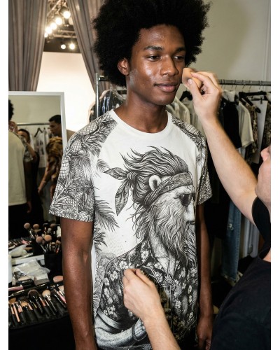 RAN BEARS ACTION 13404 - Men's T-shirt | Custo Barcelona