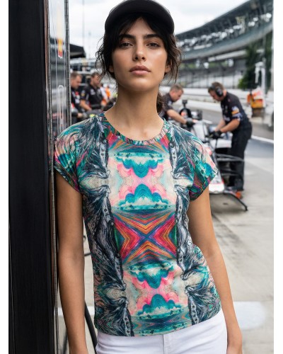 Lea Gown Hair | Short Sleeve | Custo Barcelona