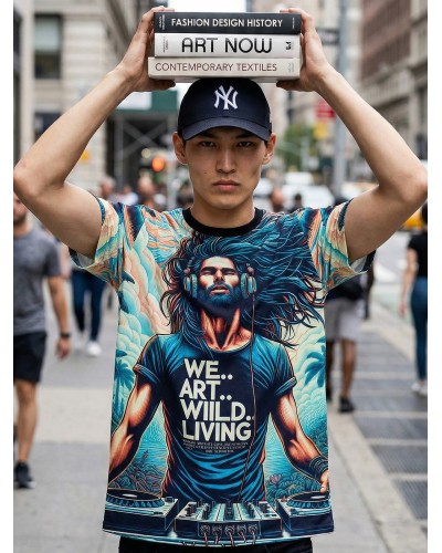 Basic Sound Art Man - Men’s T-Shirt | Custo Barcelona