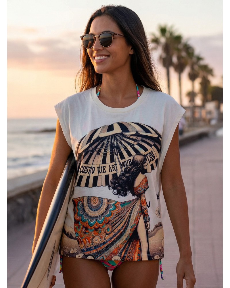 Doce Art Your Tan | Short Sleeve | Custo Barcelona
