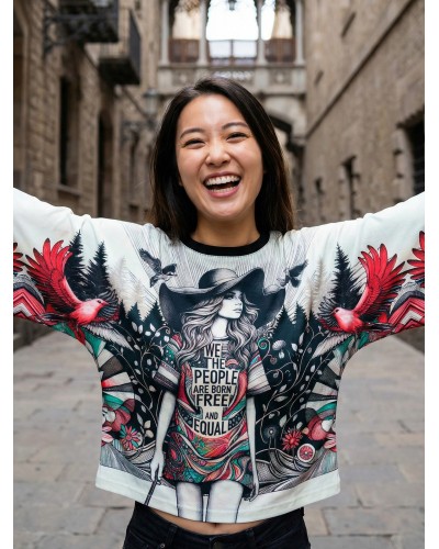 Kate We The People | Women's Sweatshirt | Custo Barcelona