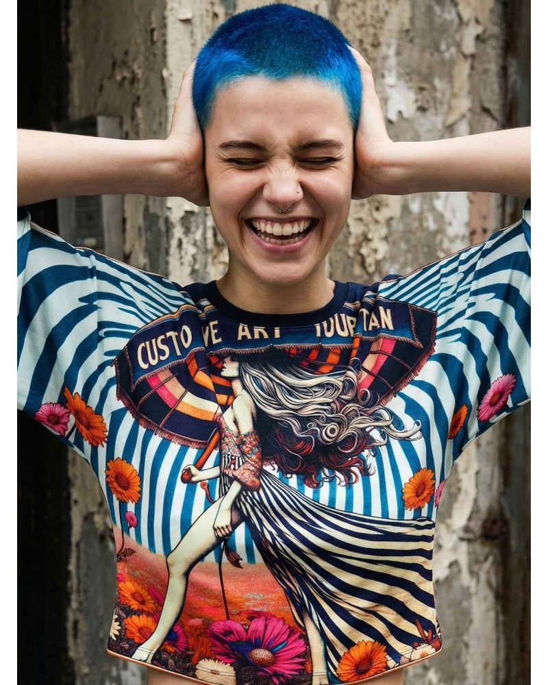 Kate Art Your Tan | Women's Sweatshirt | Custo Barcelona