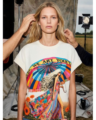 Ago Art Your Tan | Short Sleeve | Custo Barcelona