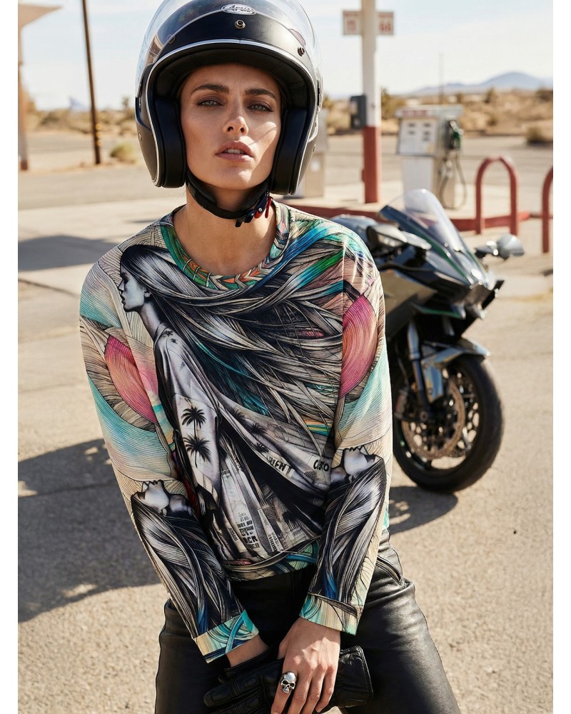 Sol Gown Hair | Women's Sweatshirt | Custo Barcelona