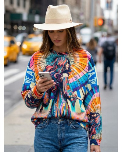 Sol Art Your Tan | Women's Sweatshirt | Custo Barcelona