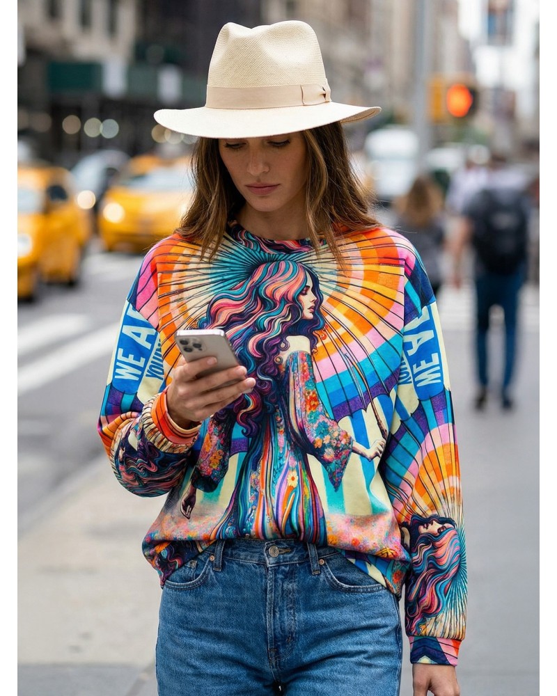 Sol Art Your Tan | Women's Sweatshirt | Custo Barcelona