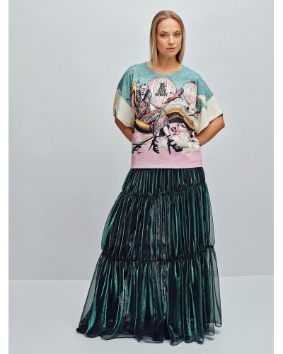 Sinju Flamingo Airways | Short Sleeve | Custo Barcelona