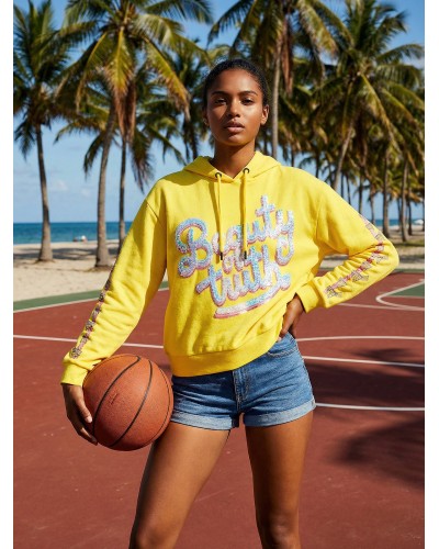 Bas Hood Yellow - Time Capsule 3 | Custo Barcelona