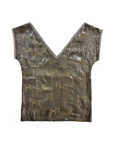 Sheila Foil Grey - Women's Sweatshirt | Custo Barcelona